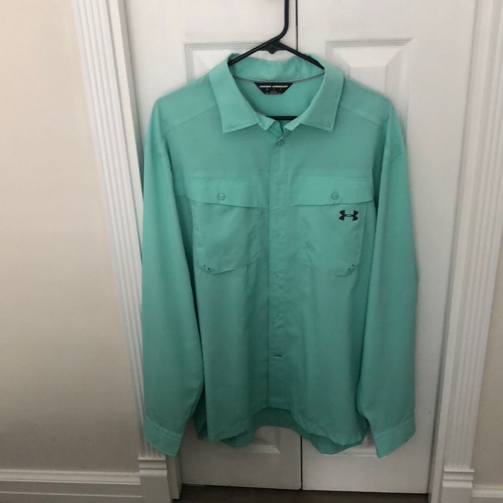 Men’s Under Armor Dry Fit Collard Shirt